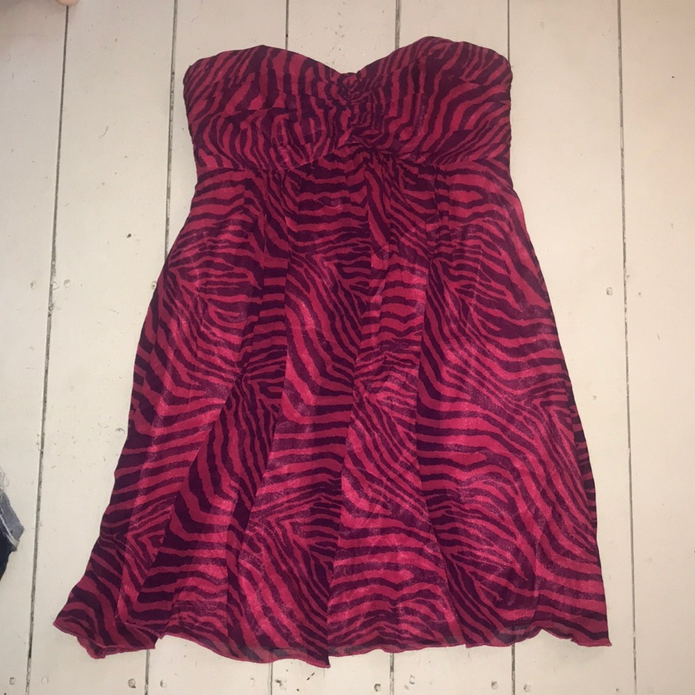 Pink and purple express dress